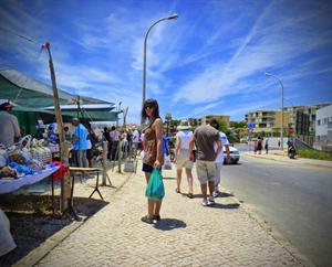 Lia at the Market