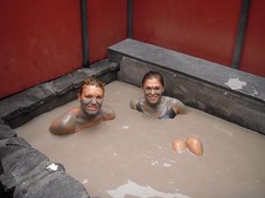 The mud bath!