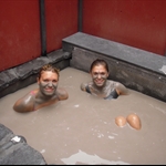 The mud bath!
