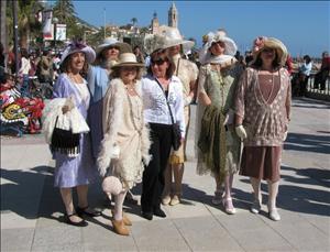 .. admired by the ladies from the Classic Cars.