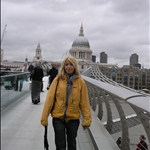 london - millenium bridge