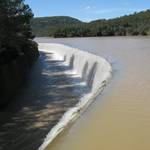 We had rain! which filled the local reservoir.