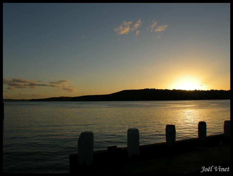 Sunset at Manly Wharf
