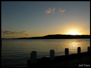 Sunset at Manly Wharf