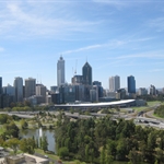 View of Perth from King