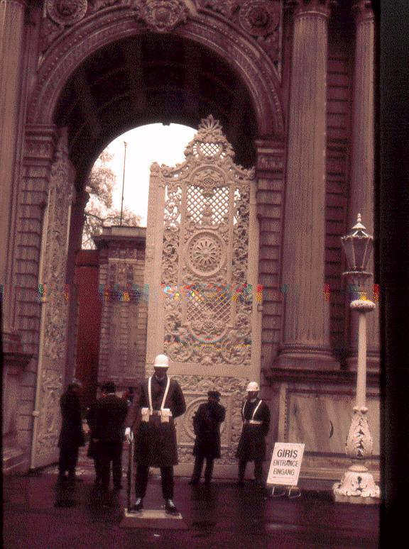 Entrada Palacio con soldados