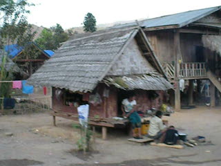 From the truck that picked us up near Luang Nam Tha after my bike got a puncture
