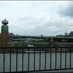 a river crossed going to KICL