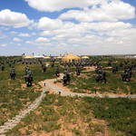 GenghisKhans Tomb(成吉思汗陵),Inner Mongolia(内蒙古),China
