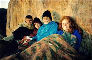 Waiting (and Freezing) for Sunrise on Mt. Sinai