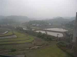 view from train