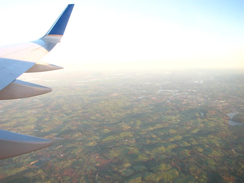 Morning view leaving Shannon
