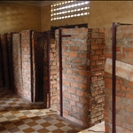 Solitary confinement cells at S-21 Tuel Sleng prison