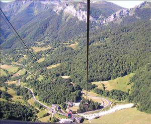 Using the gondola....