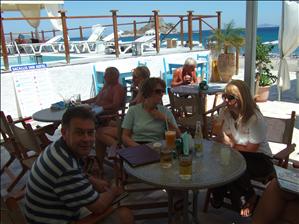 At the Sacallis Hotel, Kefalos Bay