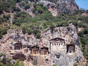 KAUNOS - LYCIAN TOMBS