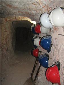 Down in the mine