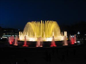 Musical fountains .....