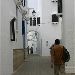 Beautiful architecture in Asilah Medina.