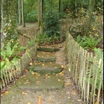 Steps on the left side