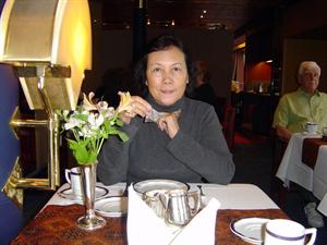 "Afternoon tea" in "Rotterdam" dining room.