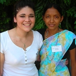Sabina & I at the pastor and pastor