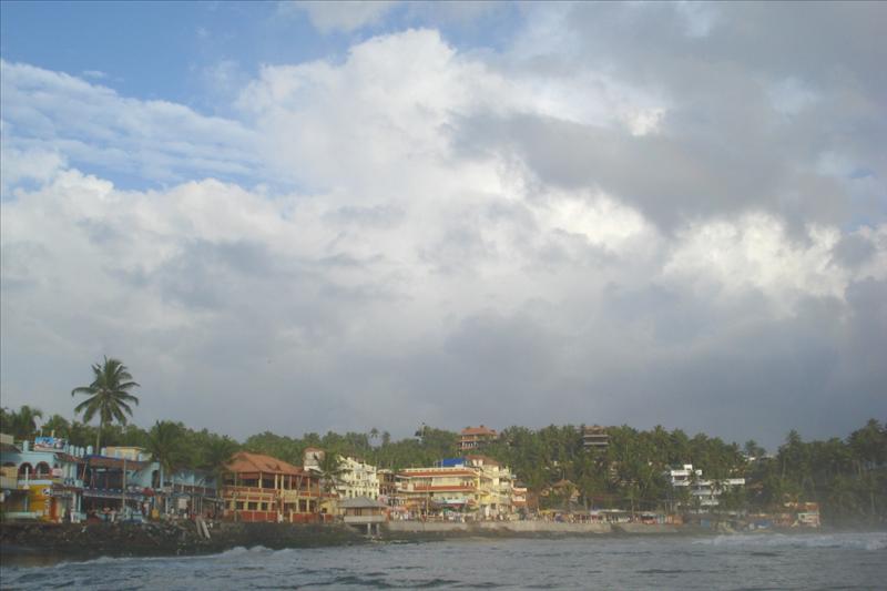 View of Kovalam beach