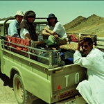 our driver and his 4WD