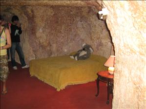 A typical home in Coober Pedy