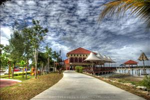 Pantai Pulau Indah on HDR