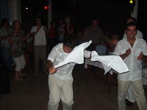 Dancing to the Folk Band