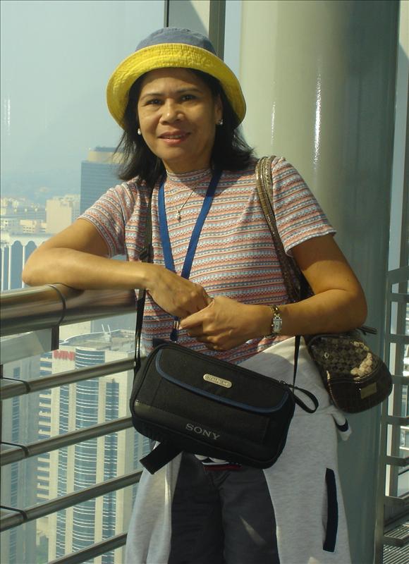 at the 44th floor of the Petronas Tower