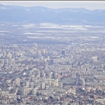 Sofia viewed from Vitosha