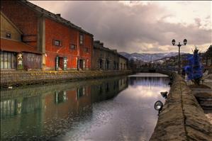 A canal in Otaru