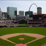 The new Busch Stadium in St. Louis, Missoui