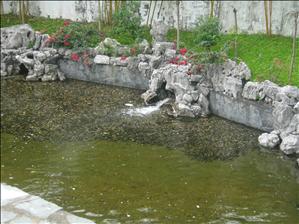 Pond in Kowloon Walled City Park