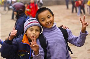 Kids in Sapa
