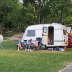 First campsite was a little out of town, so we move .....