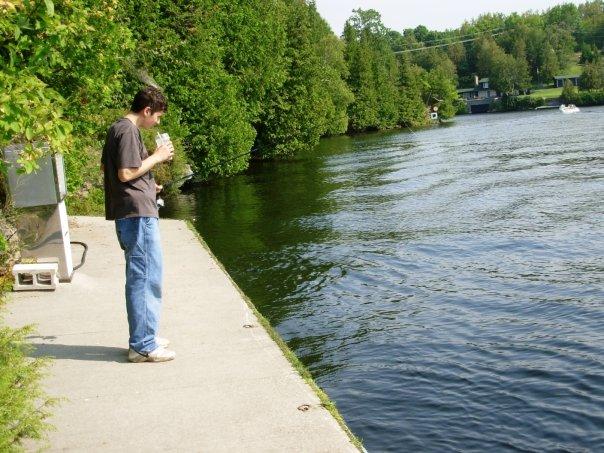 Kenneth fishing