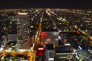 Sapporo viewed from JR Tower