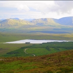 Beautiful view from the back of Crough Patrick