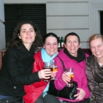 Me, Maaike, Shila and An