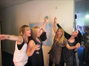 Me Amy Diandra and Elise