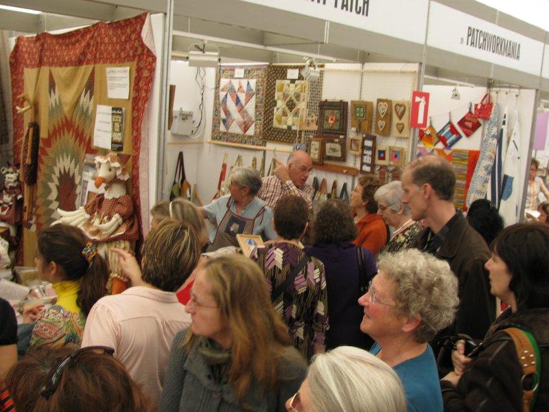 Sitges patchwork exhibition.