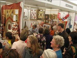 Sitges patchwork exhibition.