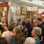 Sitges patchwork exhibition.
