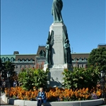 Mom,touring Montreal,Quebec,Canada