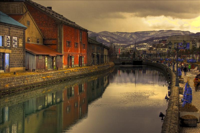 A canal in Otaru