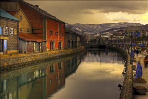 A canal in Otaru