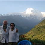 Ramoo with piter in Landrung